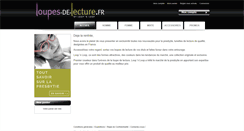 Desktop Screenshot of loupes-de-lecture.fr